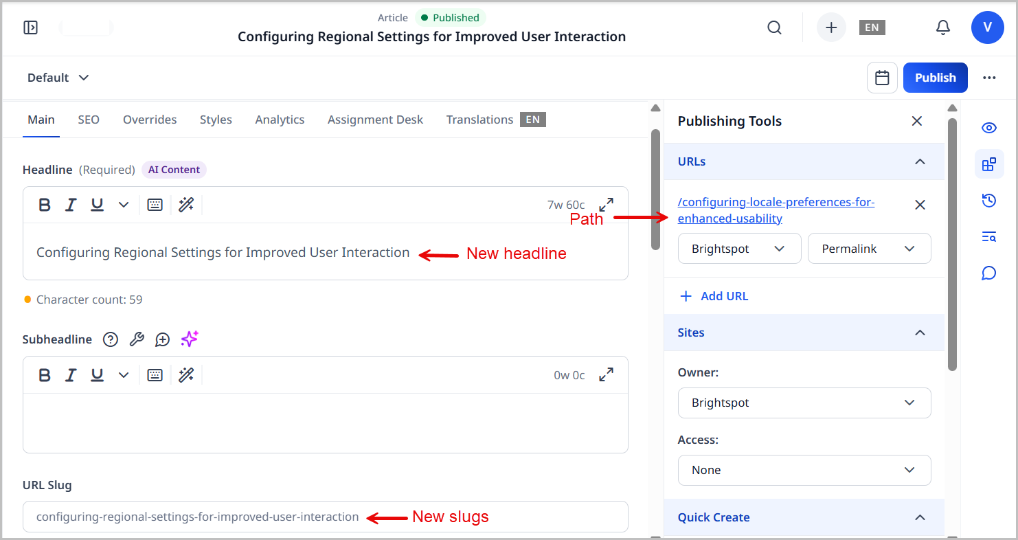 5.0-inconsistent-path-and-headline
