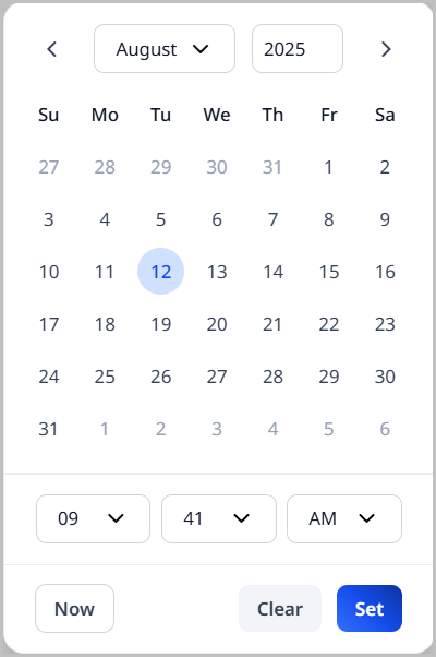 5.0-date-selector-field