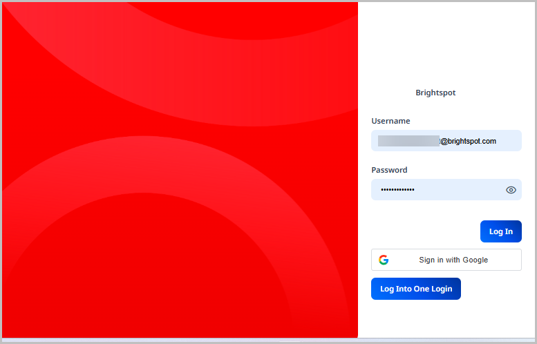 5.0-brightspot-login-page