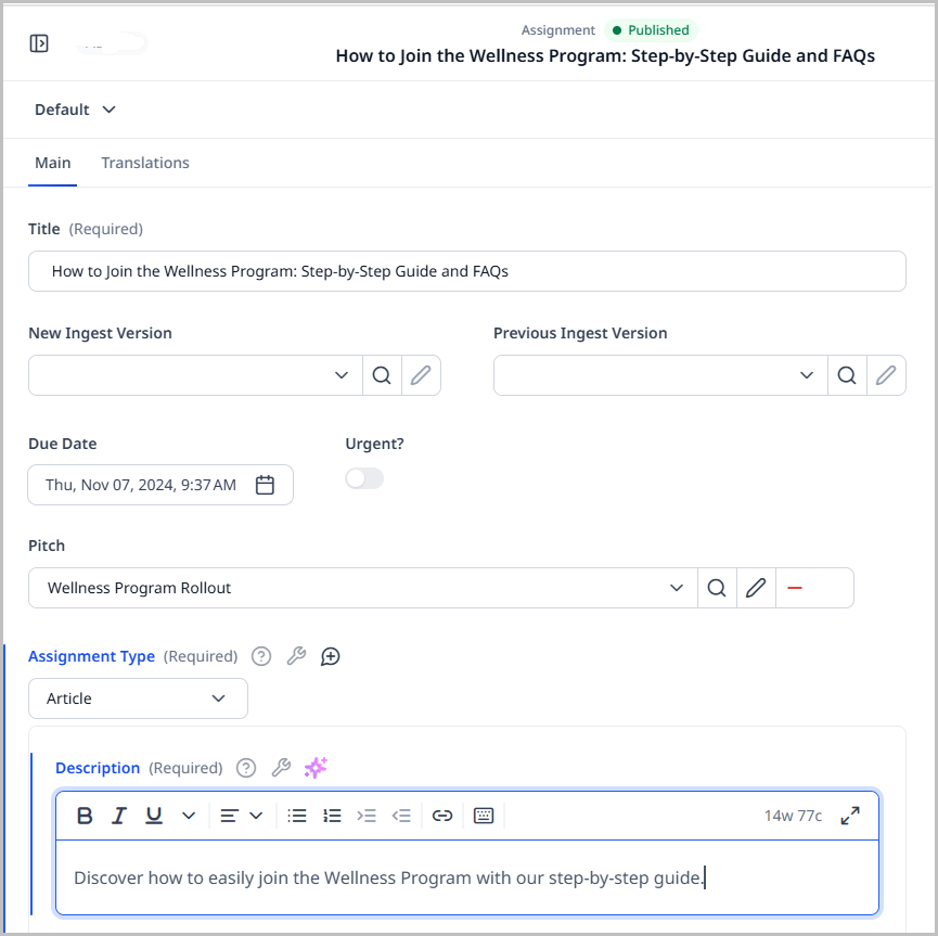 5.0-creating-assignment-in-assignment-desk