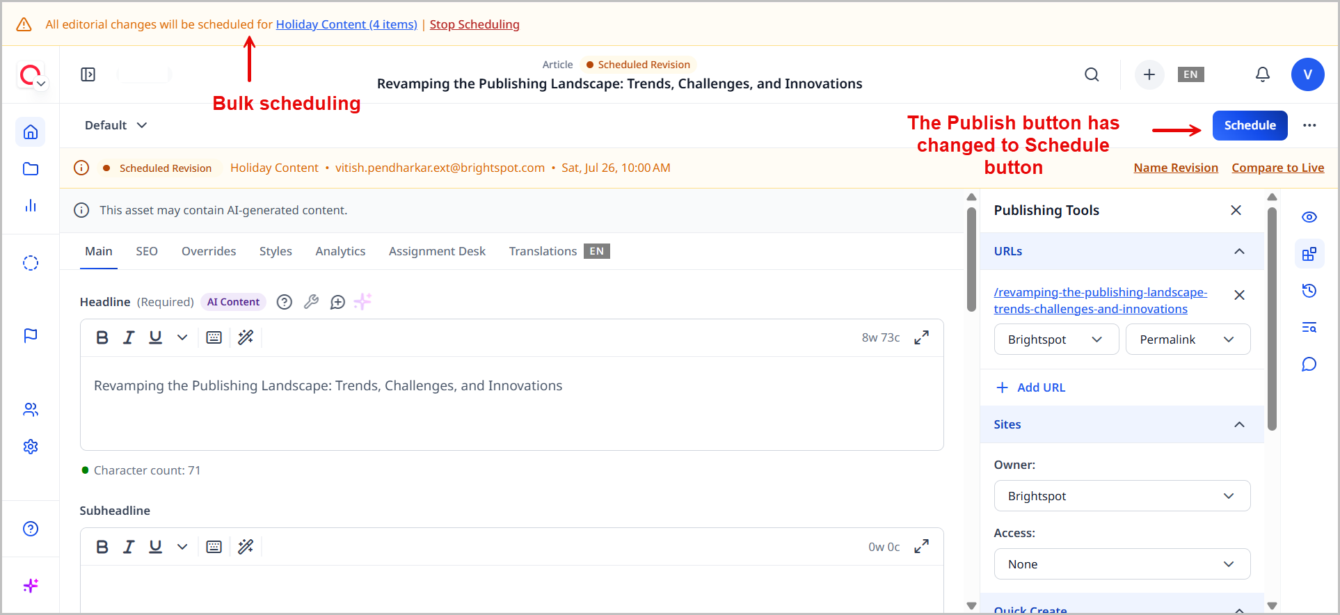 5.0-bulk-scheduling-mode