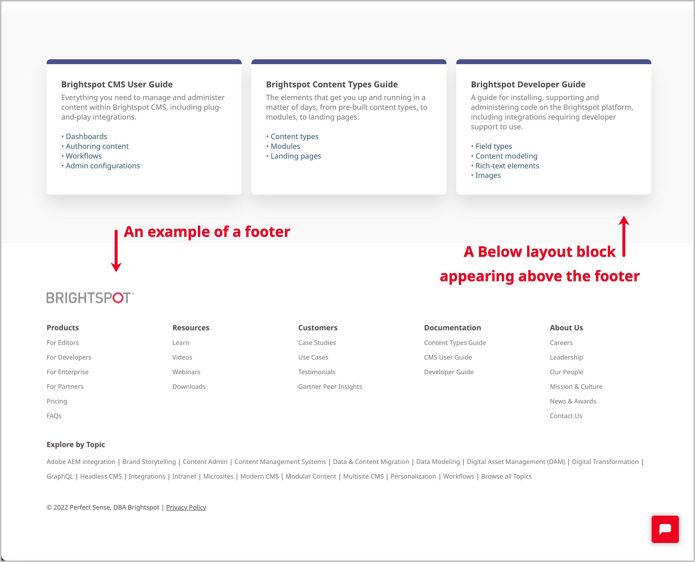 Example of footer on front end.png