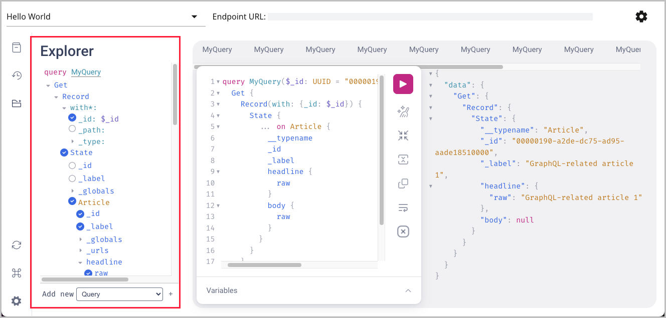 GraphQL explorer pane.png