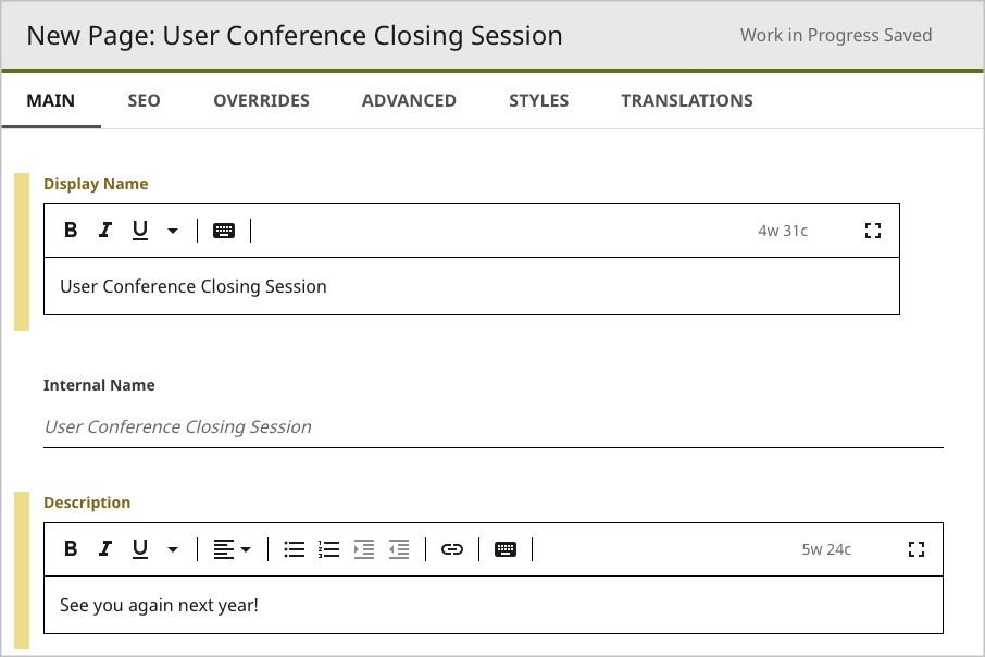 Shopify tutorial page