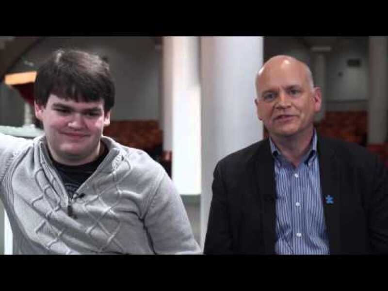 Interview Author Ron Fournier and Son Tyler