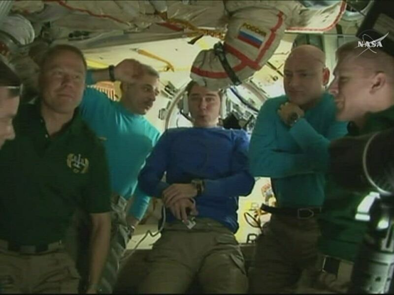 The End of a Year in Space